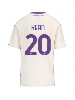 Moški Nogometna dresi replika Fiorentina Moise Kean #20 Gostujoči 2025-26 Kratek rokav Moški Nogometna dresi replika Fiorentina Moise Kean #20 Gostujoči 2025-26 Kratek rokav